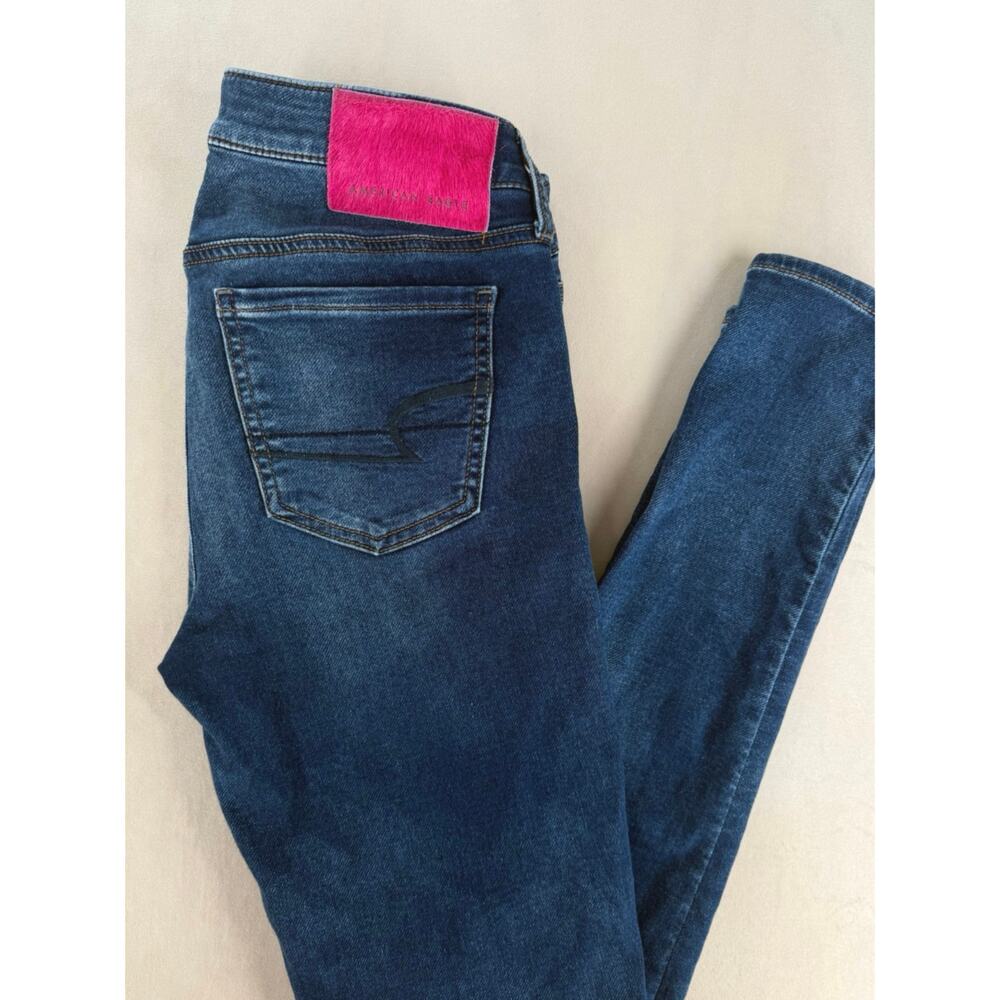Yk2 American Eagle Super Stretch Distressed Jegging Jeans Women’s 4 Regular